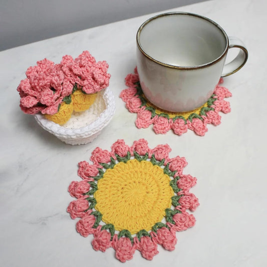 Rose Bouquet Coaster